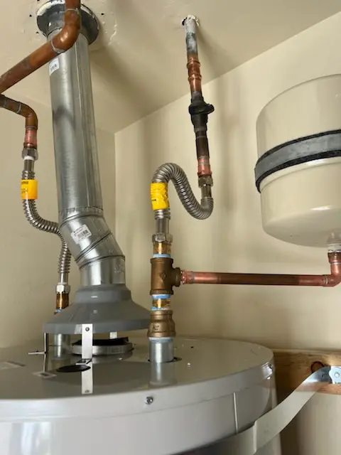 Water heater installation and plumbing repair in Harris Hill